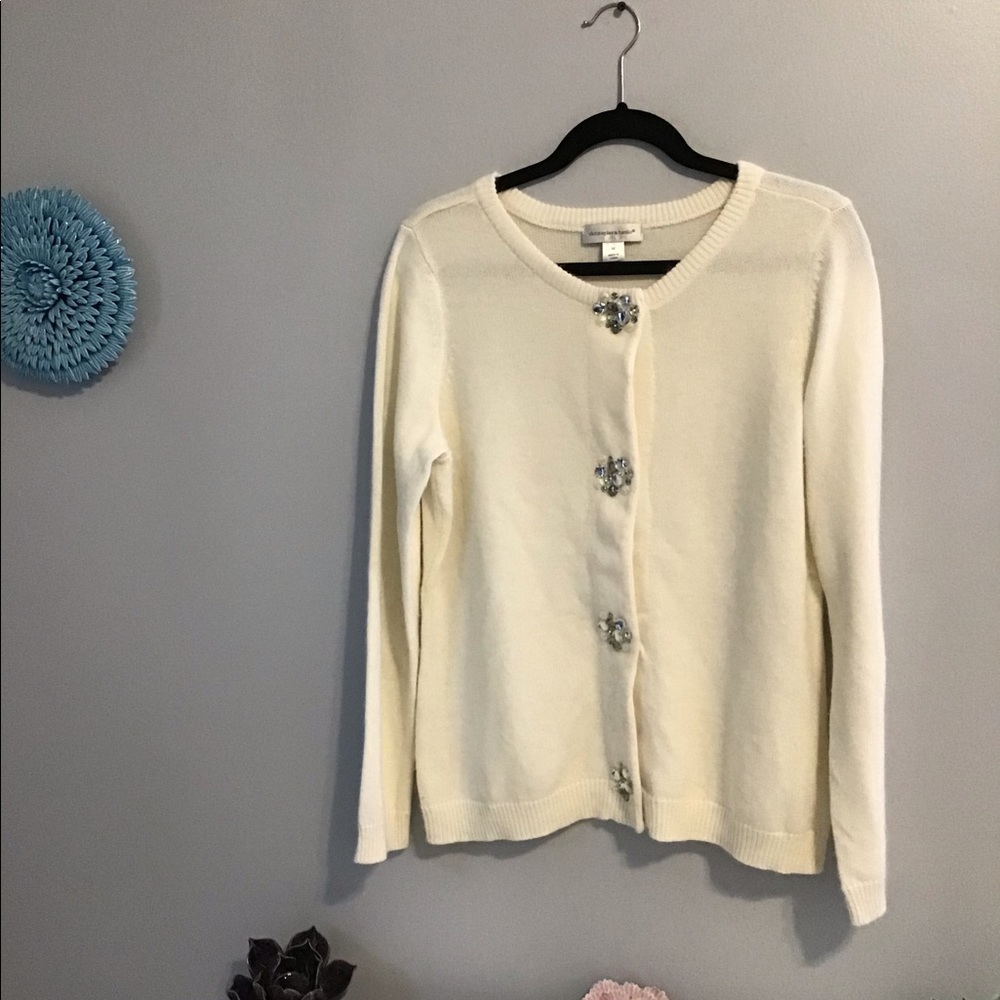 🌿Christopher & Banks Soft Cardigan Sweater Sz M - Picture 2 of 7